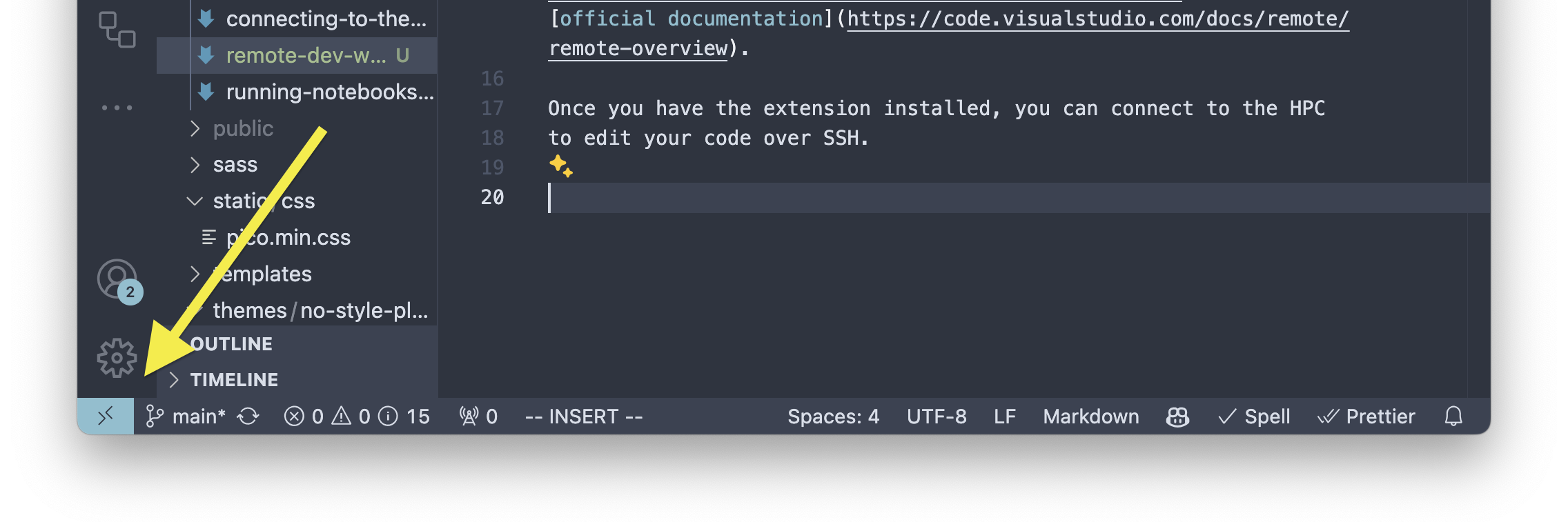 Starting remote dev Starting remote dev