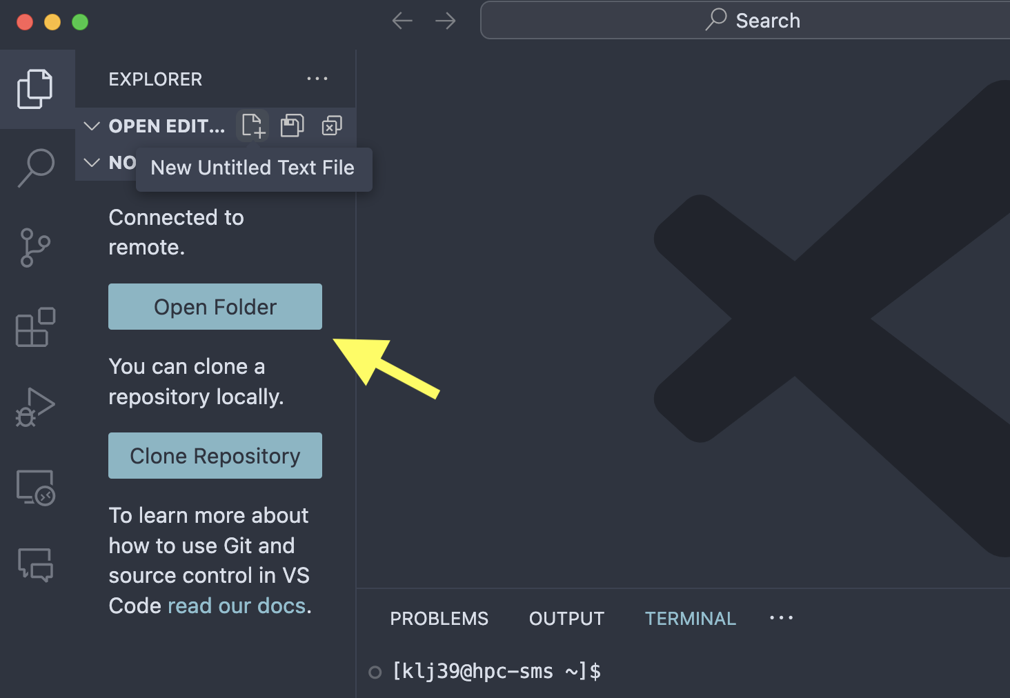 Remote dev connected Remote dev connected